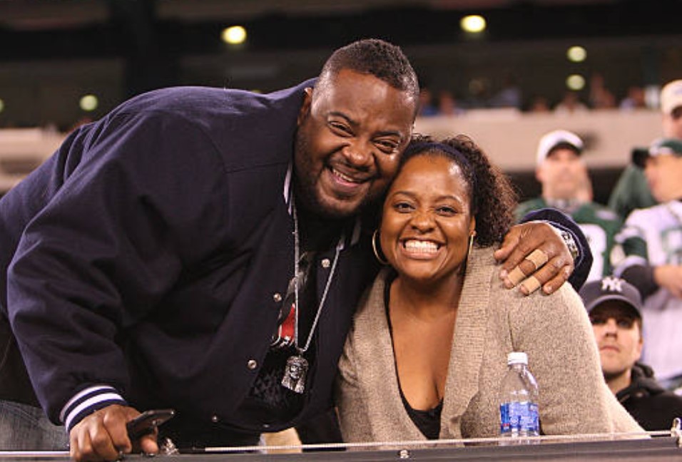 Grizz Chapman with his wife