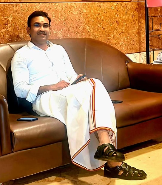 K.G. Arunraj profession