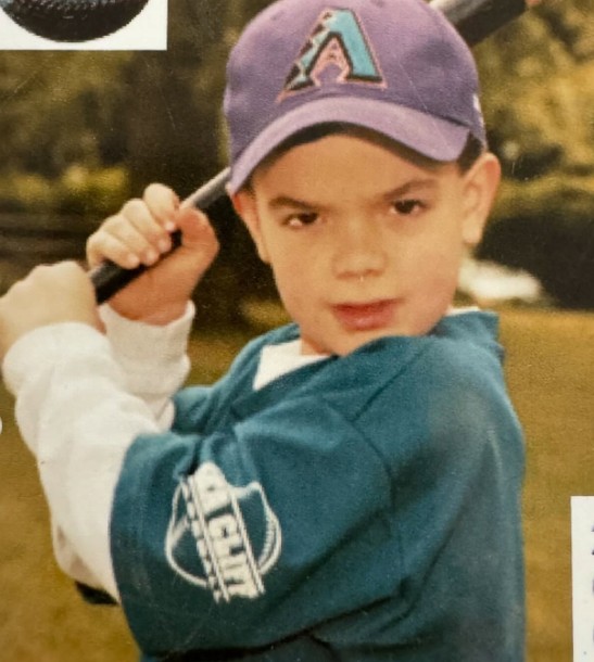 Mac Ayres' childhood image
