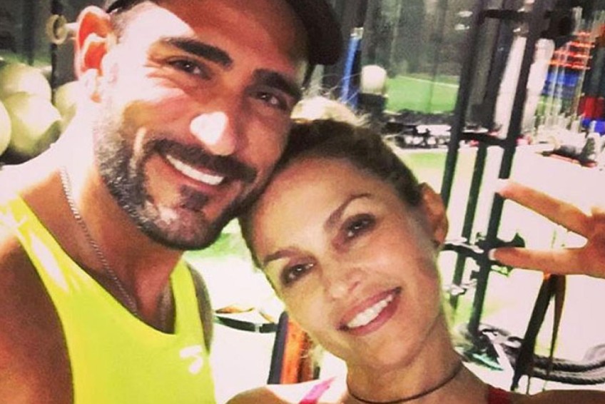 Mariano Brozincevic with Yasmin Valdés