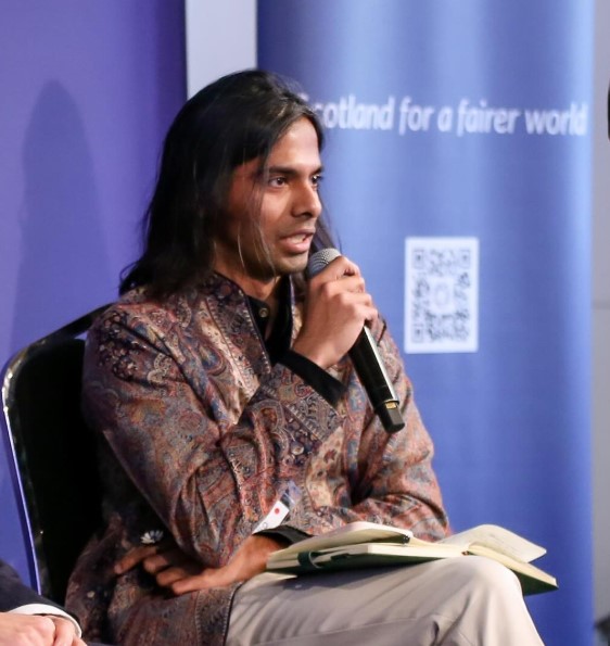 Q Manivannan during a media conference