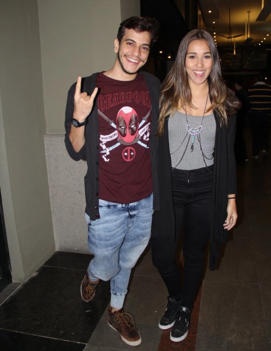 Victor Lamoglia with Thati Lopes