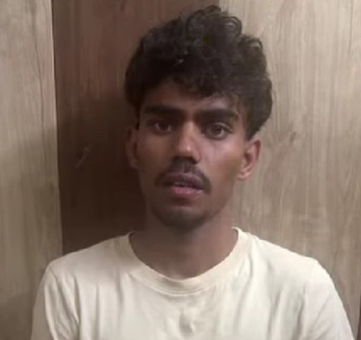 A picture of accused, Yash Khatik