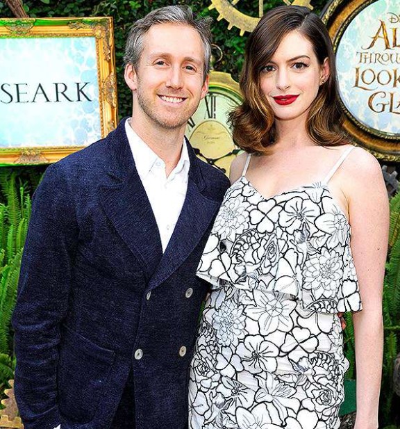 Adam Shulman with his wife