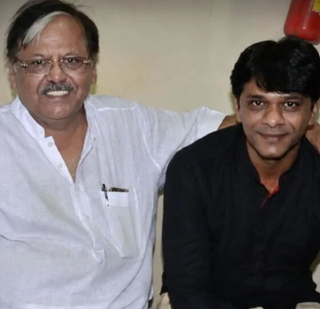 Arvind Vekaria with his son Tanmay Vekaria