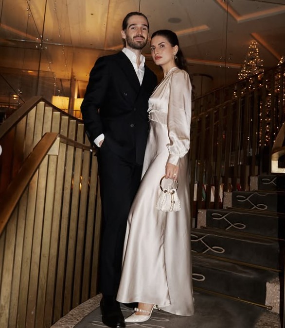 Chloe Crane-Leroux with her boyfriend
