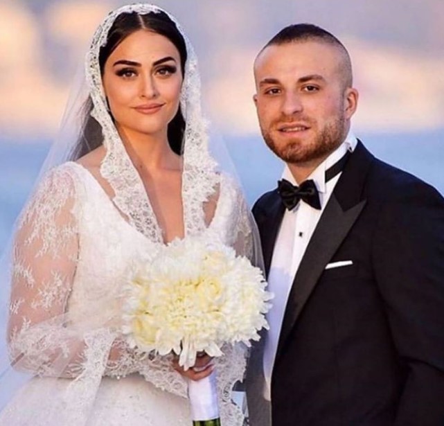 Esra Bilgic with her ex-husband