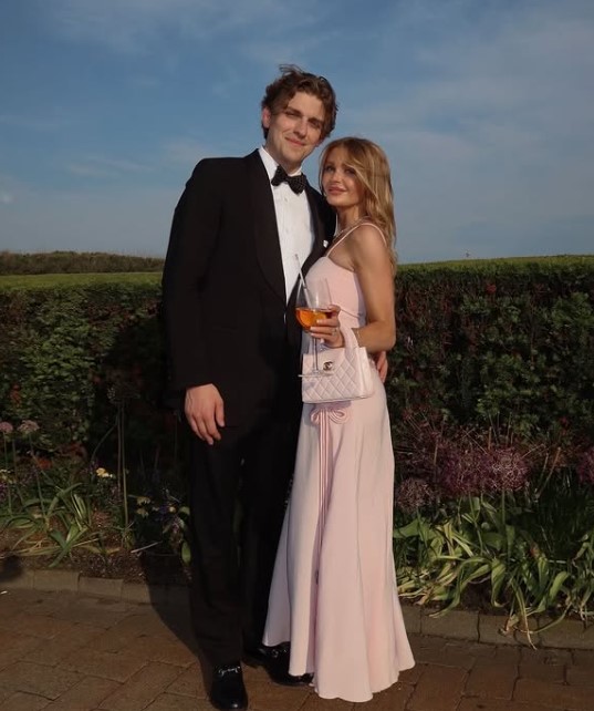 Halley Kate with her fiancé Reed Williams