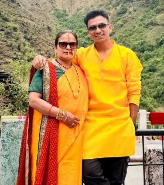 Prema Rawat's mother and brother