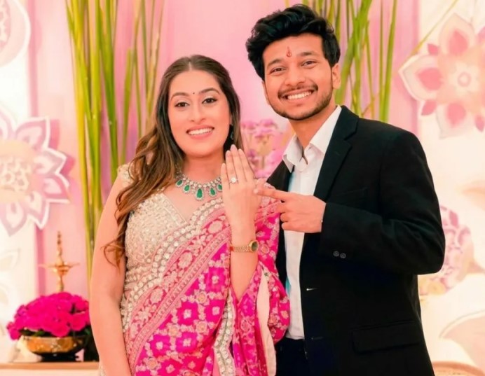 Siya Goyal with her fiance
