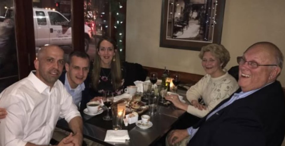 Alison Lewandowski with her family
