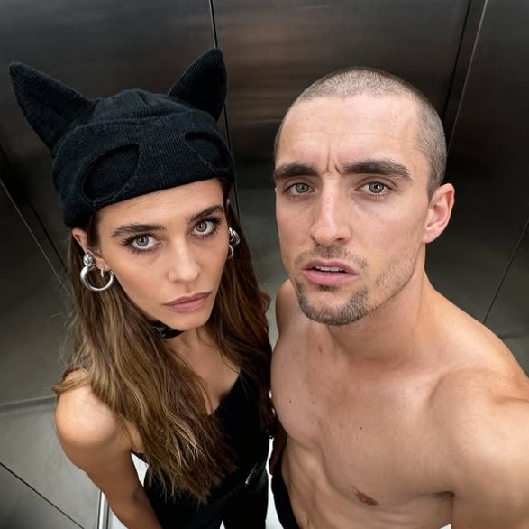 Angela Nikolau with her boyfriend Ivan Beerkus
