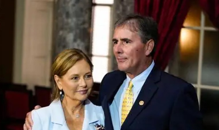 Darline Graham with her husband