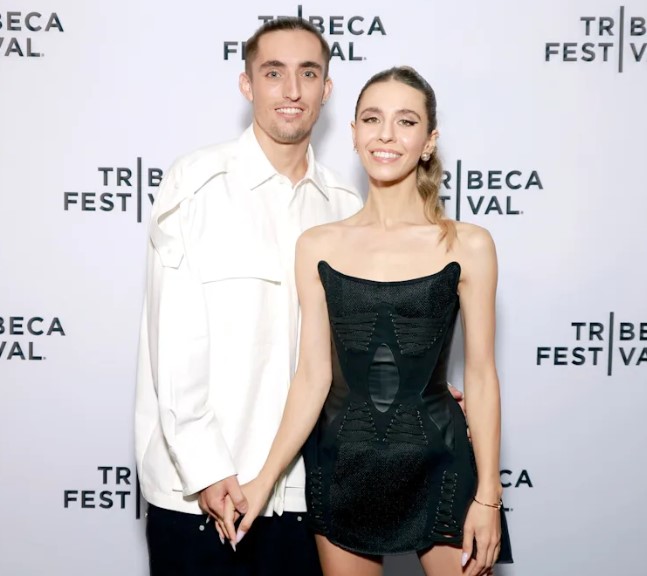 Ivan Beerkus with his girlfriend Angela Nikolau