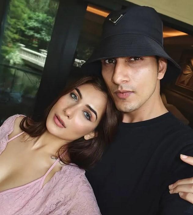 Kashish Ratnani with her boyfriend Ashish Bhatia