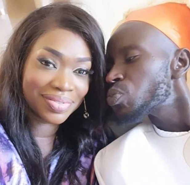 Mamy Mbaye with her husband