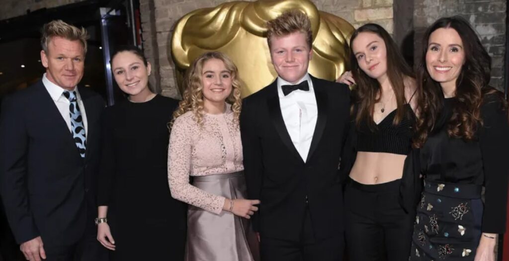 Megan Ramsay with her family