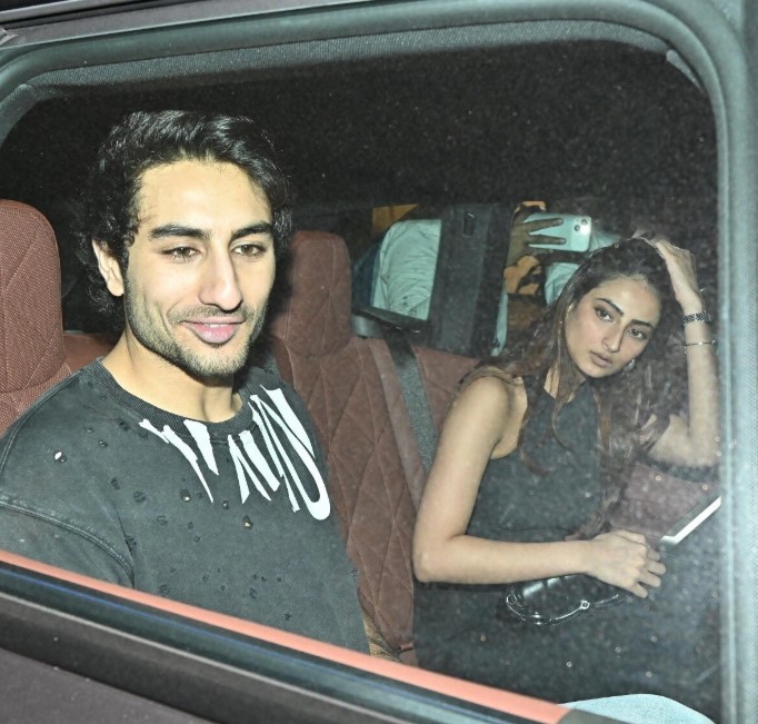 Palak Tiwari with Ibrahim Ali Khan