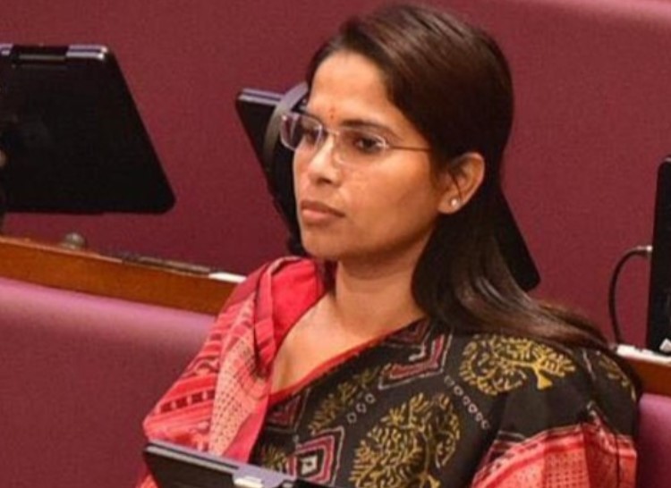 Pooja Pal in the legislative assembly