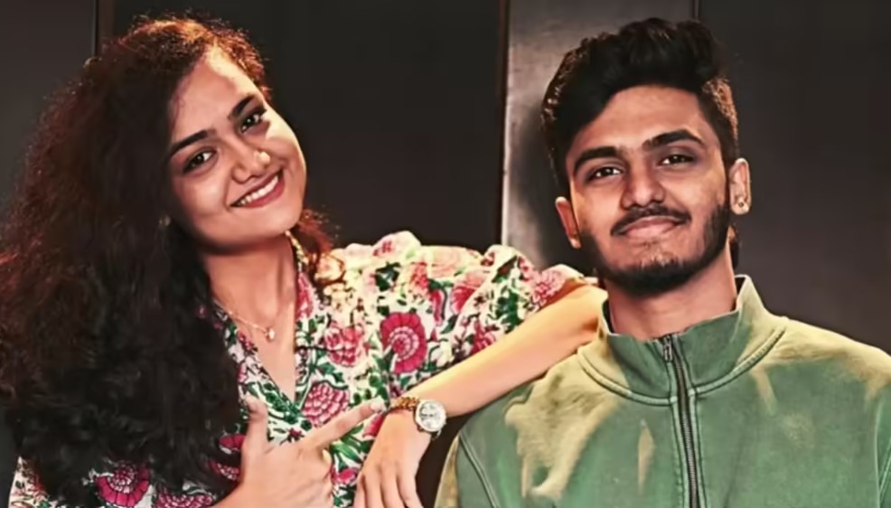 Sai Abhyankkar with his sister