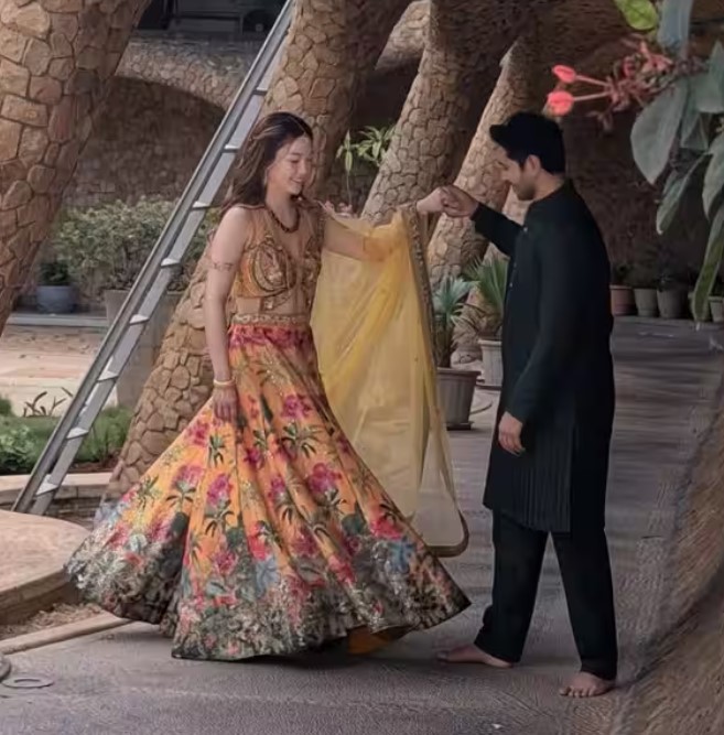 Siddharth Ghattamaneni with Hyein Kim