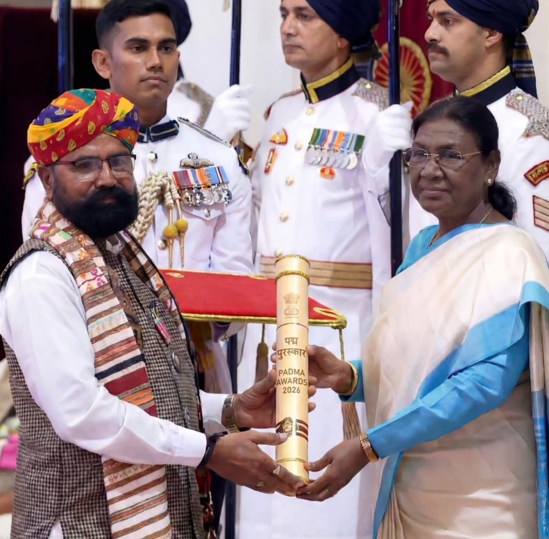 Taga Ram Bheel received Padma Shri (2026)