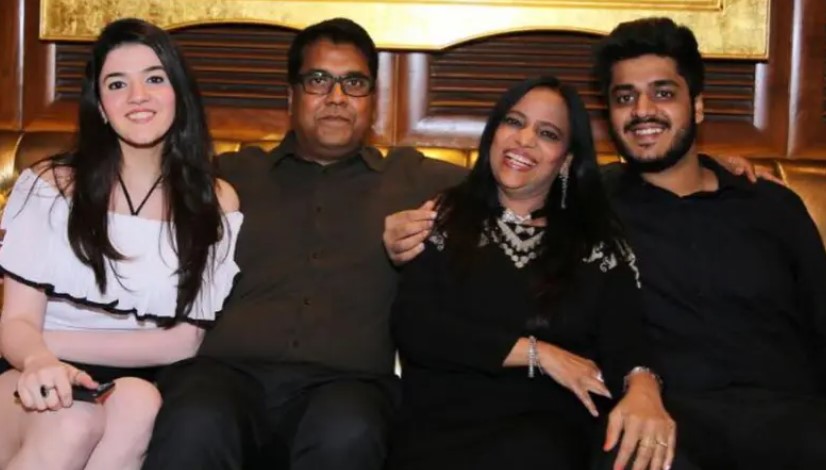 Aastha Shah with her family
