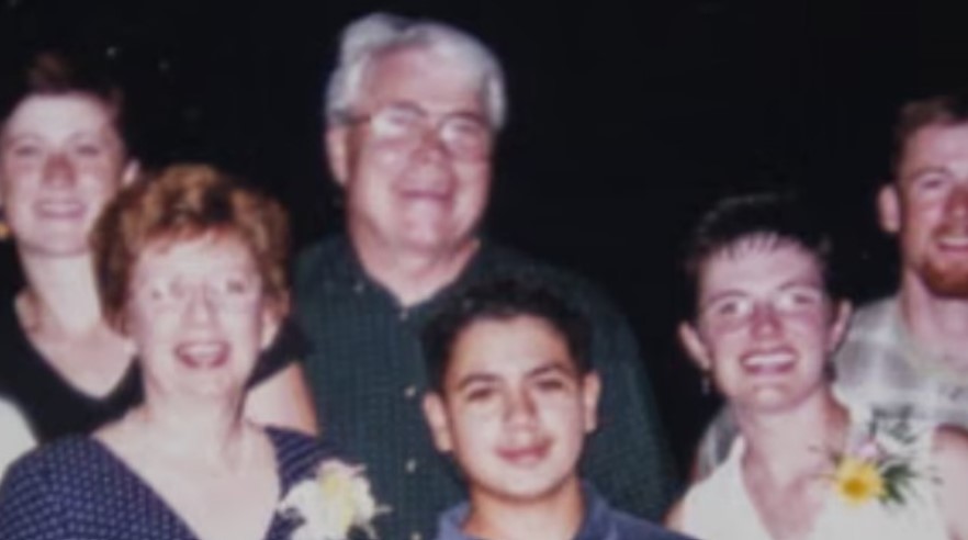 Abdul El-Sayed with his parents and family members