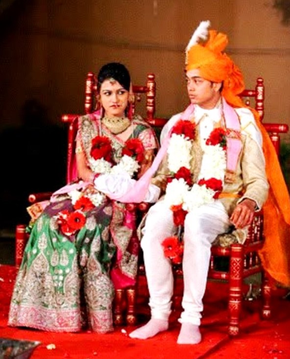 Abhishek Jain with his wife Shaily Jain