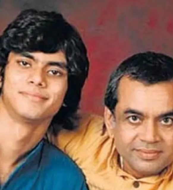 Aniruddh Rawal with his dad