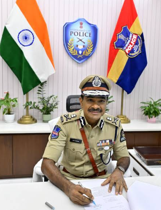 CV Anand appointed as new Hyderabad police commissioner