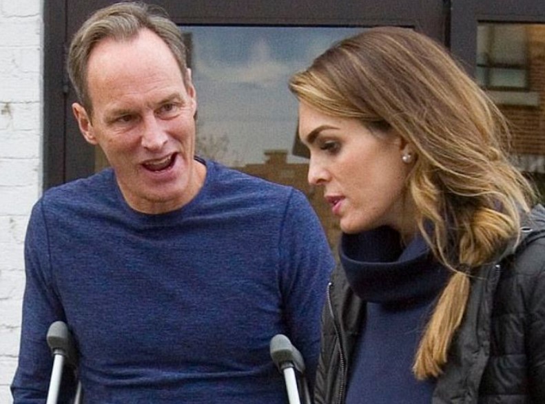 Hope Hicks with Jim Donovan