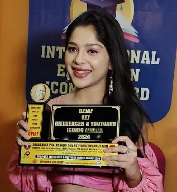 Niharika Chouksey award