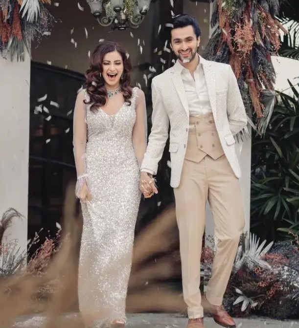 Subha Rajput with her partner