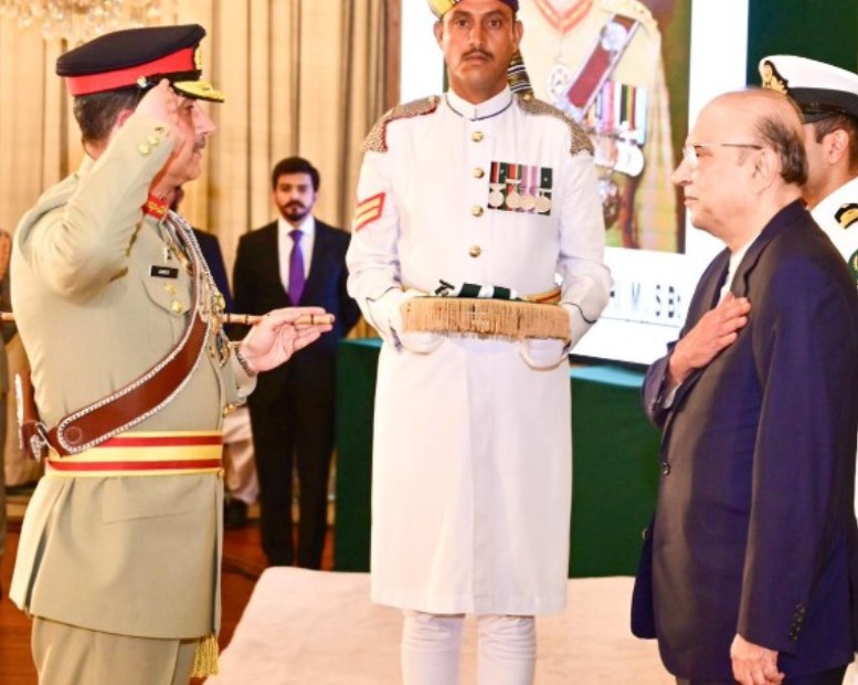 Syed Aamer Raza with Ali Zardari
