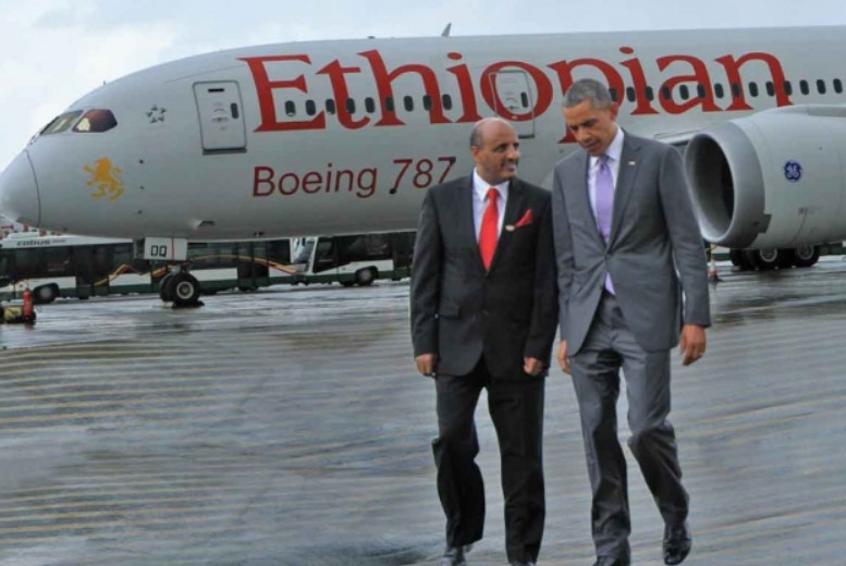 Tewolde Gebremariam proud to host President Barack Obama in Addis Ababa