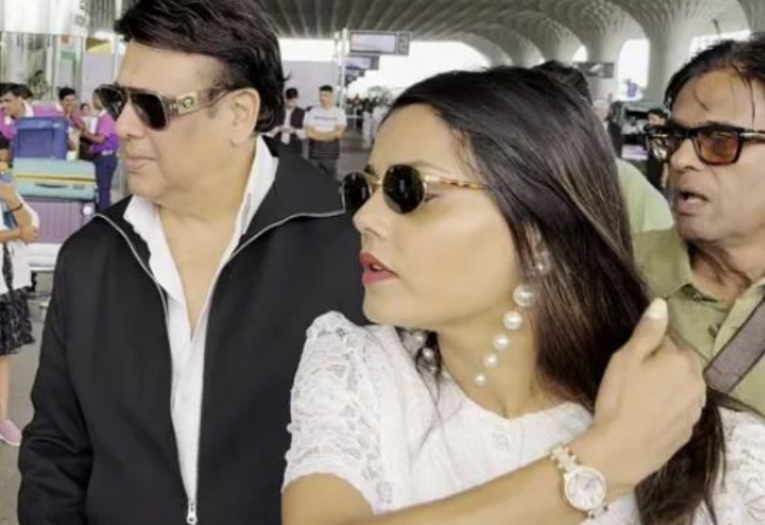 Viral picture of Komal Rani Swarnkar with Govinda