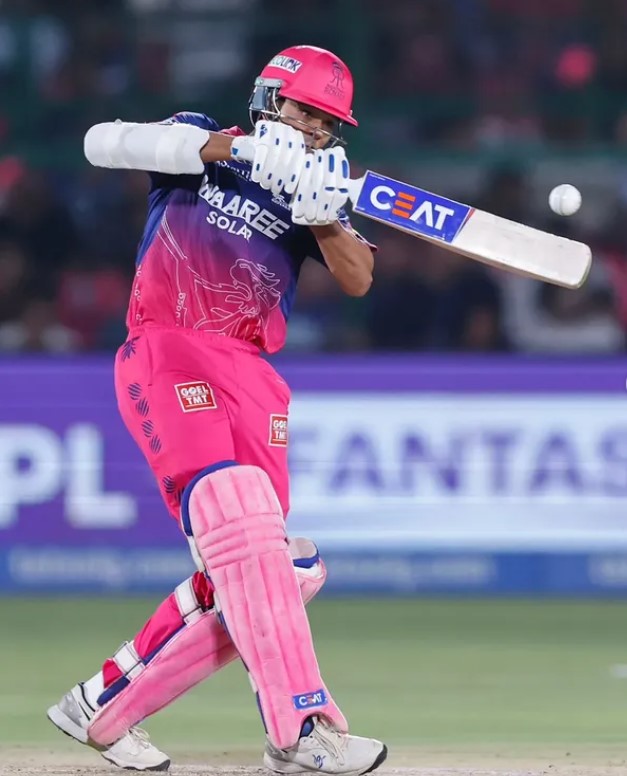 Yashasvi Jaiswal playing in IPL for Rajasthan Royals