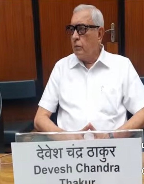 Devesh Chandra Thakur career